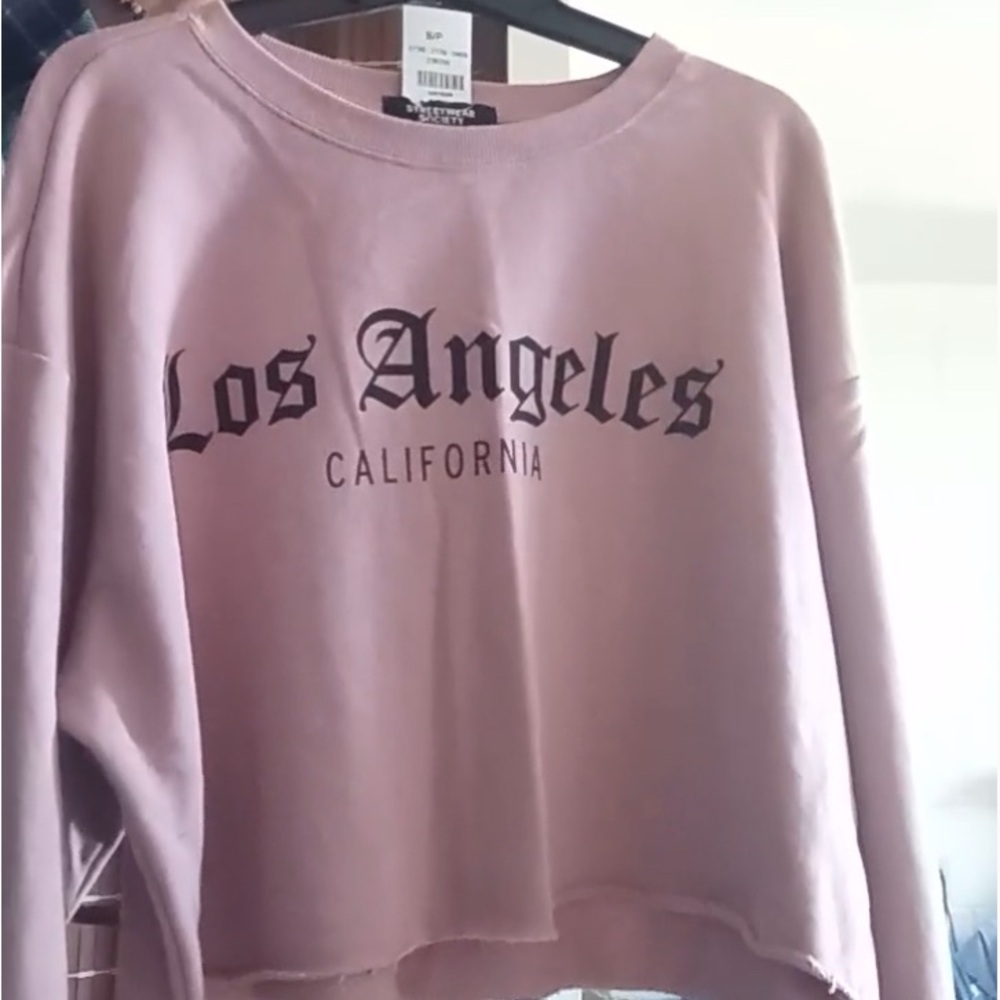 Brand New Crop Sweat Top. B3 - Picture 1 of 3